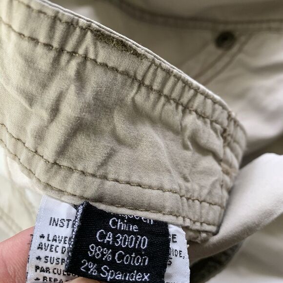 Black Bull Cargo Shorts Mens 36 Baggy Fit Y2K Beige Hiking Outdoor 15” Inseam - Picture 13 of 16